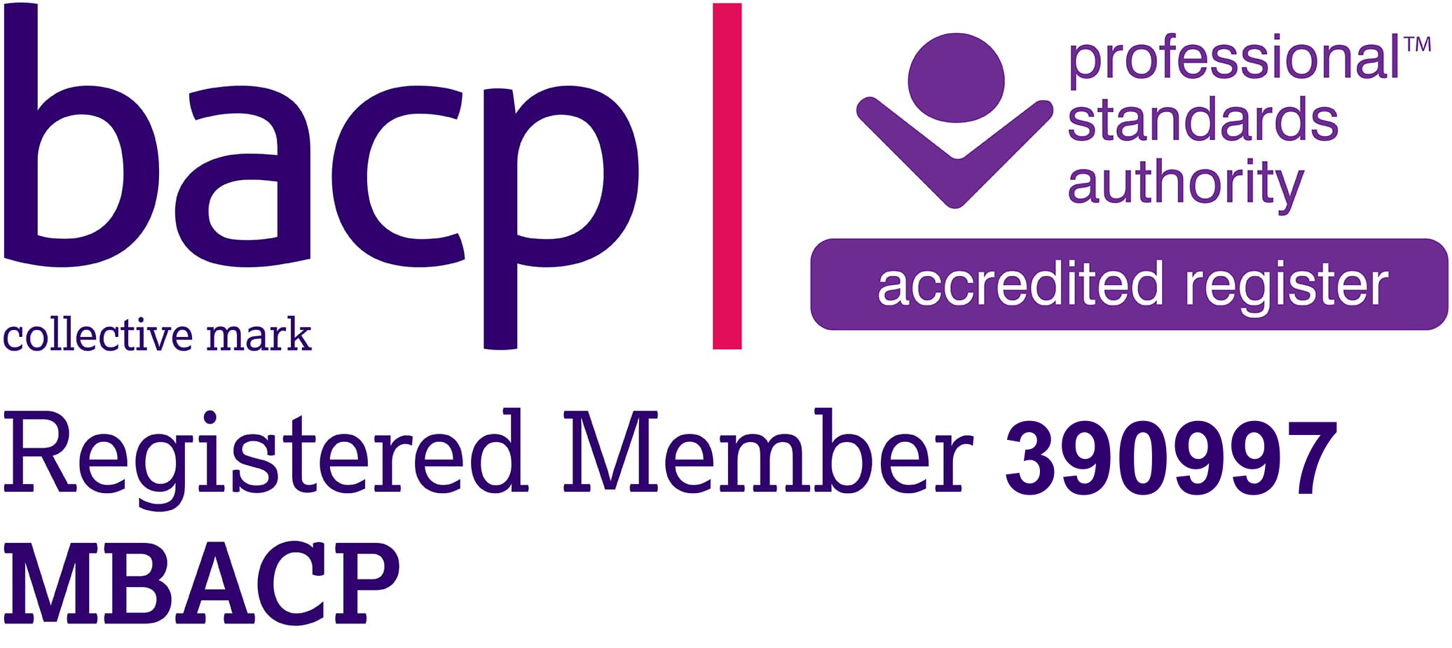 Registered Member MBACP 390997